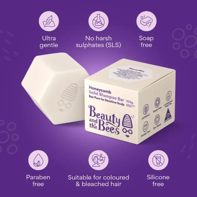 Bee Pure Fragrance Free Shampoo for Sensitive Scalp - Image 2