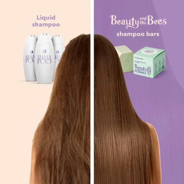 Bee Clean for Oily Hair and Scalp – pH Balanced Shampoo Bar - Image 4