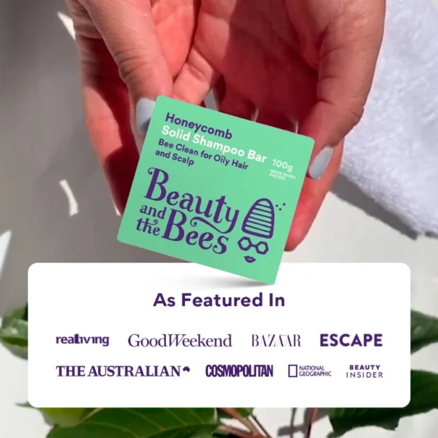 Bee Clean for Oily Hair and Scalp – pH Balanced Shampoo Bar - Image 6