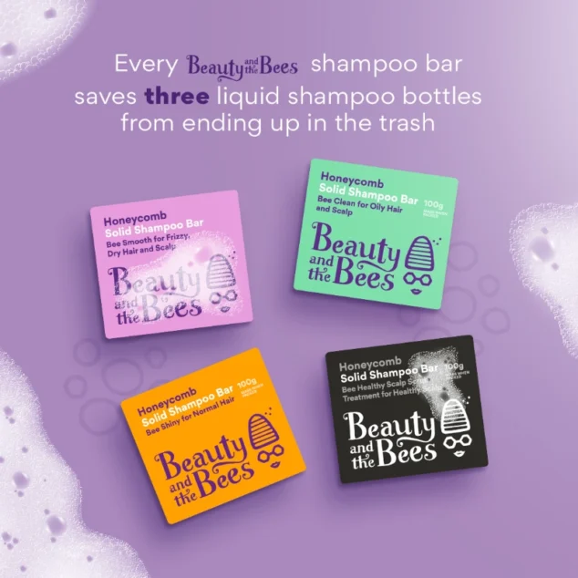 Bee Clean for Oily Hair and Scalp – pH Balanced Shampoo Bar - Image 8