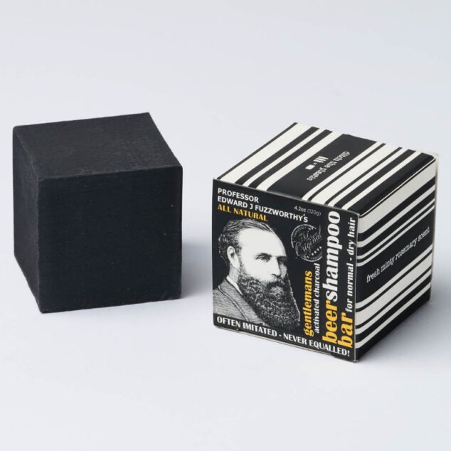 Professor Edward J Fuzzworthy’s Activated Charcoal Beer Shampoo